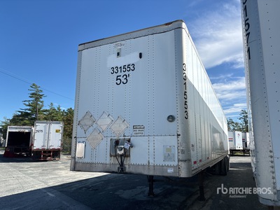 2012 Wabash 53 ft x 102 in Tri/A Remolque de furgoneta