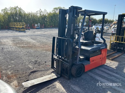 2020 Toyota 8FBE20U 3450 lb Electric Forklift (Inoperable)
