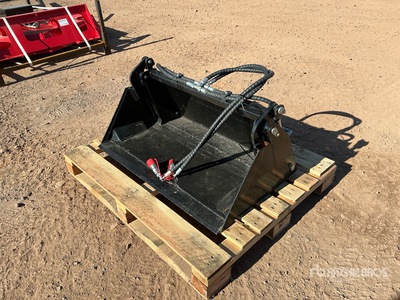 2026 GIYI GY-XKH39 39 in Multi-Purpose Mini Skid Steer Bucket (Unused)