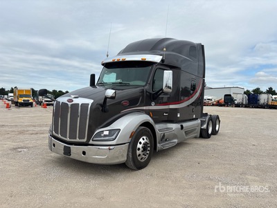 2019 Peterbilt 579 6x4 Tracteur routier couchette