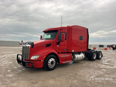 2017 Peterbilt 579 6x4 Tracteur Routier Couchette