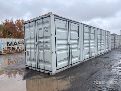 2026 40 ft High Cube Multi-Door Storage Container