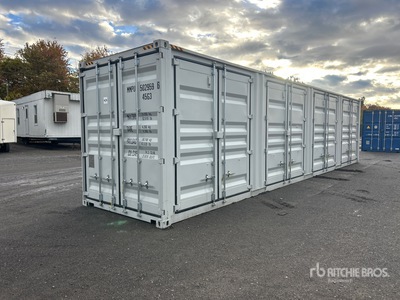 2026 40 ft High Cube Multi-Door Storage Container