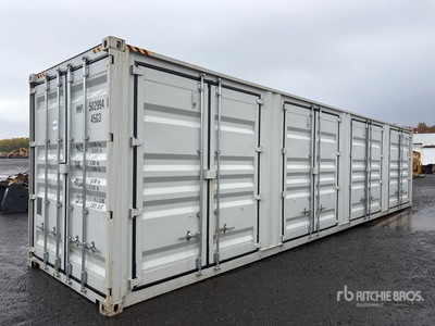 2026 40 ft High Cube Multi-Door Storage Container
