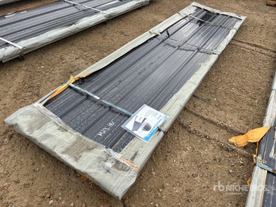 Quantity of (50) 2026 SKLP SKH50 3 ft x 12 ft Galvalume Steel Sheets Divers - Matériaux de construction (Unused)