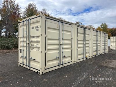 2026 40 ft High Cube Multi-Door Storage Container