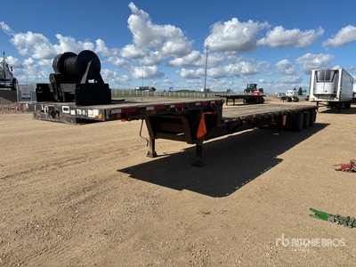 2011 Thruway 51 ft Tri/A Extendable Step Deck Trailer