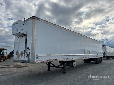 2013 Vanguard 53 ft x 102 in T/A Heated Van Trailer