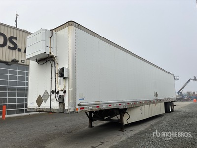 2012 Vanguard 53 ft x 102 in T/A Heated Rimorchio furgonato