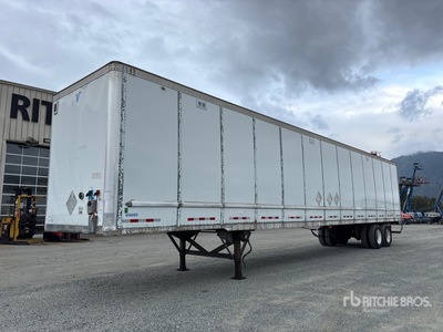 2012 Vanguard 53 ft x 102 in T/A Van Trailer