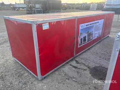 2026 SKLP SK-S5025 25 ft x 50 ft Large Scale Storage Building (Unused)