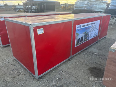 2026 SKLP SK-S5025 25 ft x 50 ft Large Scale Storage Building (Unused)