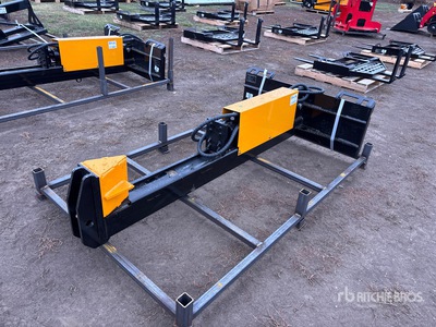 2026 GIYI GY-HLS82 25 in Skid Steer Log Splitter (Unused)