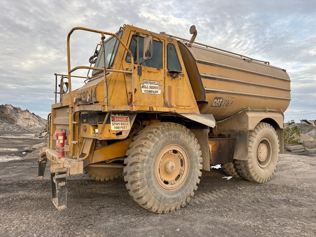 1989 Cat 769C 8000 gal Off-Highway Rigid Water Truck 1989 Cat 769C 8000 gal Off-Highway Rigid Water Truck