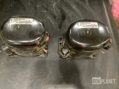 (2) Tecumseh AKA9438ZXA Refrigeration Compressors