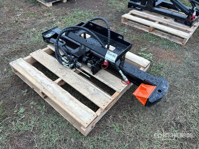 2026 GIYI GY-MLS59 16 in Mini Skid Steer Log Splitter (Unused)
