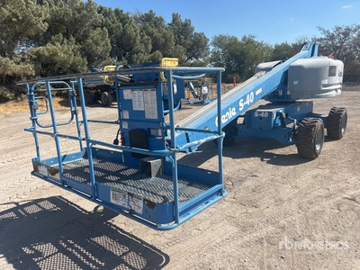 2019 Genie S-40 4WD Diesel Telescopic Boom Lift
