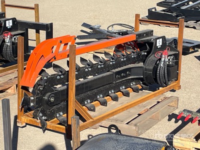 2026 GIYI GY-ET71 90 in Excavator Extended Trencher (Unused)