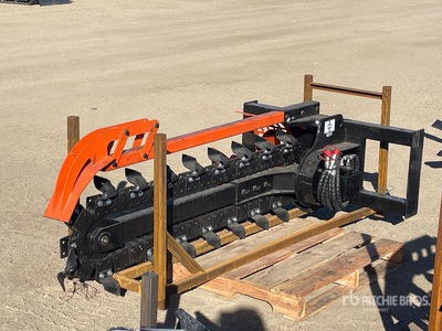 2026 GIYI GY-DTC92 92 in Extended Skid Steer Trencher (Unused)
