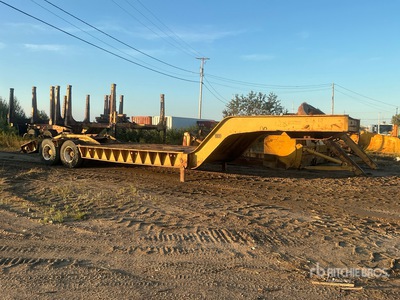 1968 Colum 55 ton T/A Off-Road Lowboy Trailer