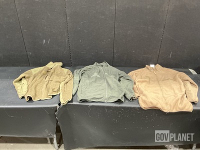 (17) Cold Weather Jackets, (2) Pairs of Cold Weather Drawers & Assorted Items