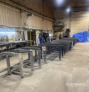 Peddinghaus Ocean Avenger Electric CNC Beam Drill Line & Rush Drill and Grinder/Sharpener
