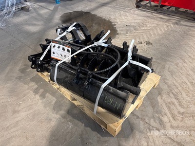 Quantity of (9) 2026 AGT 12EX-ATA Mini Excavator Attachments (Unused)