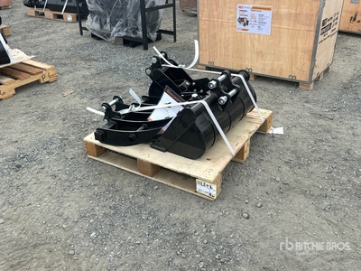 Quantity of (5) 2026 AGT 12EX-SET5 Mini Excavator Attachment Set Accessoire divers pour pelle (Unused)