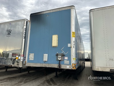 2012 Wabash 53 ft x 102 in T/A Rimorchio furgonato
