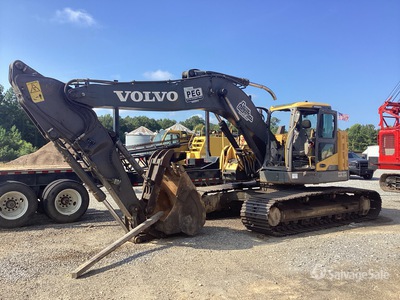 2015 Volvo ECR235DL Excavadora de Cadenas (Inoperable)