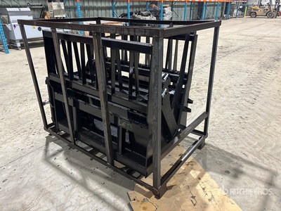 Quantity of (5) 2026 AGT SA-100 48 in Skid Steer Forks (Unused)