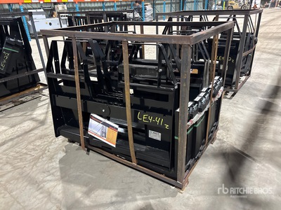 Quantity of (5) 2026 AGT SSCPF48-4400-WFF Skid Steer Forks (Unused)