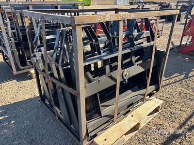 Quantity of (5) 2026 AGT ISOCPF48-4400-FF 48 in 4400 lb Wheel Loader Forks (Unused)