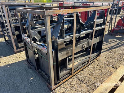 Quantity of (5) 2026 AGT ISOCPF48-4400-FF 48 in 4400 lb Wheel Loader Forks (Unused)