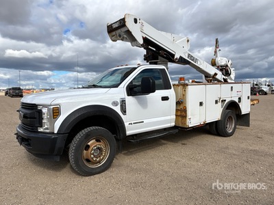 2018 Versalift VST-401 42 ft on 2019 Ford F-550 XL 4x4 Bucket Truck