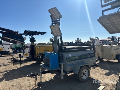 2017 Solar Hybrid 8 kVA Solar Light Tower (Inoperable)