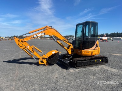 Case CX55B を見 Mini Excavator