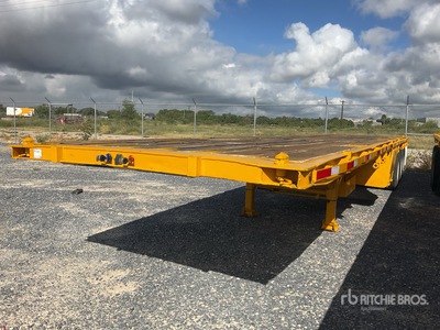 2019 Merak PL40HC 40 ft T/A Plataforma / Remorque à plateau
