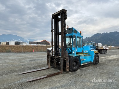 1990 Kalmar DC13 6-600L 29985 lb Pneumatic Tire Forklift