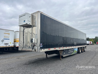 2012 Utility VS3DX 53 ft x 102 in Tri/A Heated Van Trailer