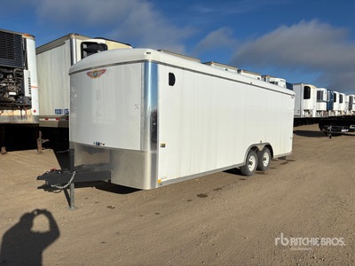 2011 H & H 22 ft T/A Rimorchio chiuso