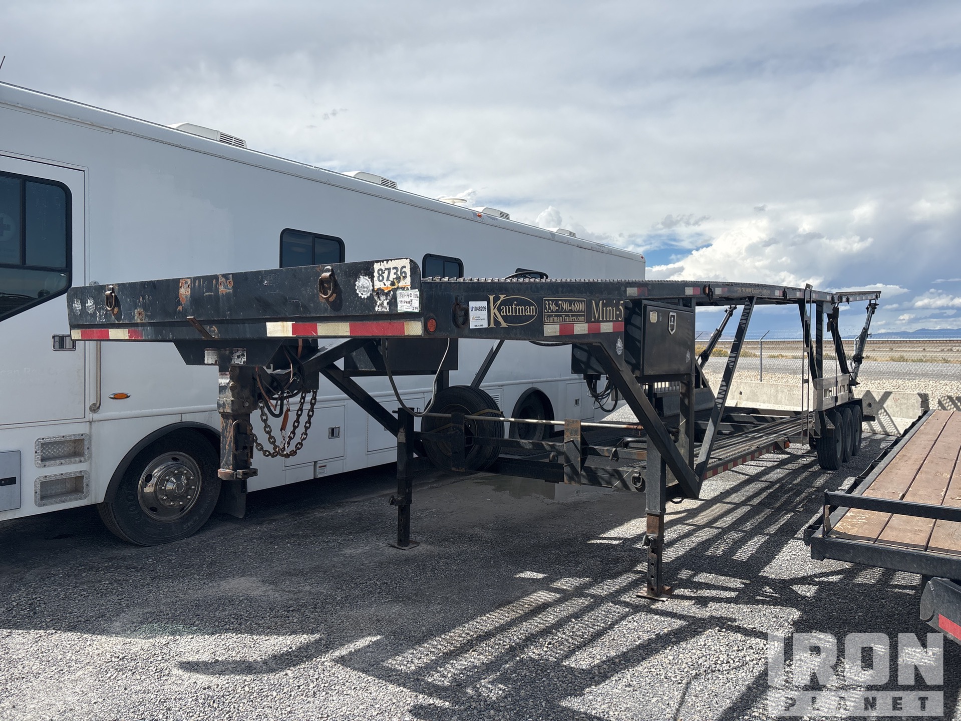 2018 Kaufman Tri/A 5 Car Open Mini 5 Car Carrier Trailer