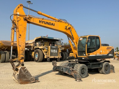 Hyundai R210W-9S Wheel Excavator