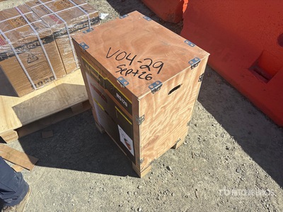 Powertek MS120 Vibratory Plate Compactor (Unused)