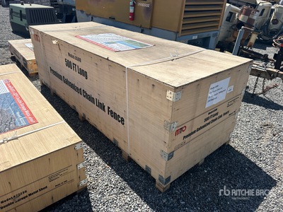 Quantity of 2026 MTO A500 50 ft x 6 ft Galvanized Vallas (Unused)