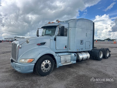 2012 Peterbilt 386 6x4 T/A Sleeper Truck Tractor