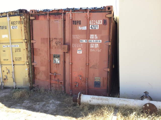 40&rsquo; Storage Container
