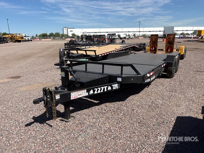 2026 Industrias America 227T 22 ft T/A Plataforma Basculante