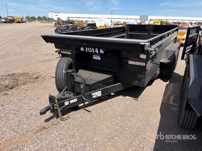 2026 Industrias America 7014 14 ft T/A Dump Utility Trailer