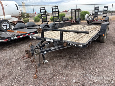 2015 PJ 16 ft T/A Utility Trailer